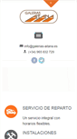 Mobile Screenshot of galerias-aitana.es